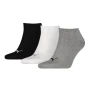 Sneaker Plain 3P - Unisex Grey/White/Black