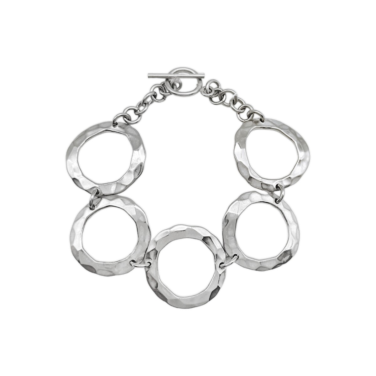 Pulsera Circulos-Plata 925-Sin piedra-PU3041 - sinpiedra 
