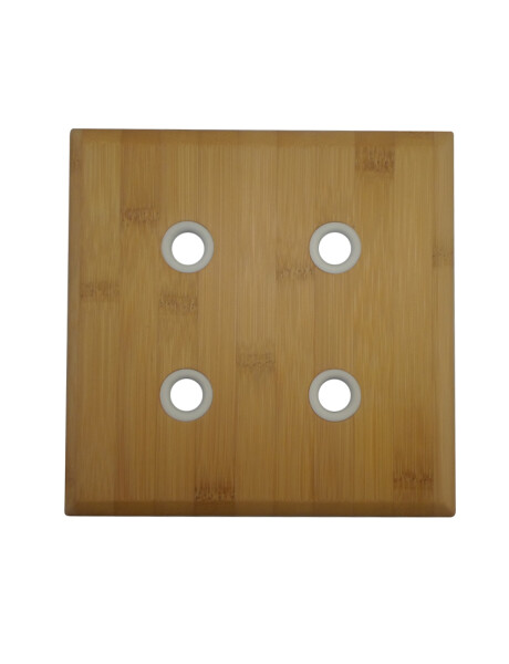 POSAFUENTES 20X20X1.2 CM MADERA Y SILICONA POSAFUENTES 20X20X1.2 CM MADERA Y SILICONA