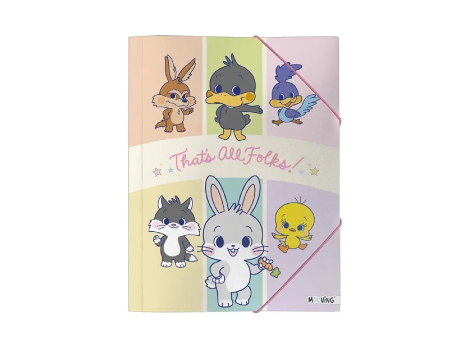 Carpeta con Elastico Licencias - Looney Tunes Tiernos 