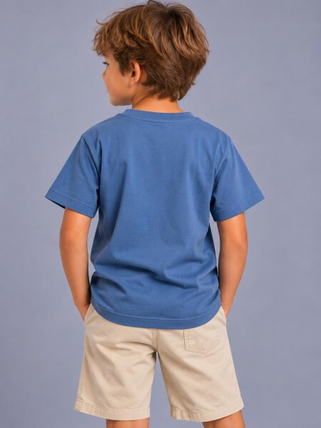 T-SHIRT N.SAILS 1502 M.C NIÑO me AZUL