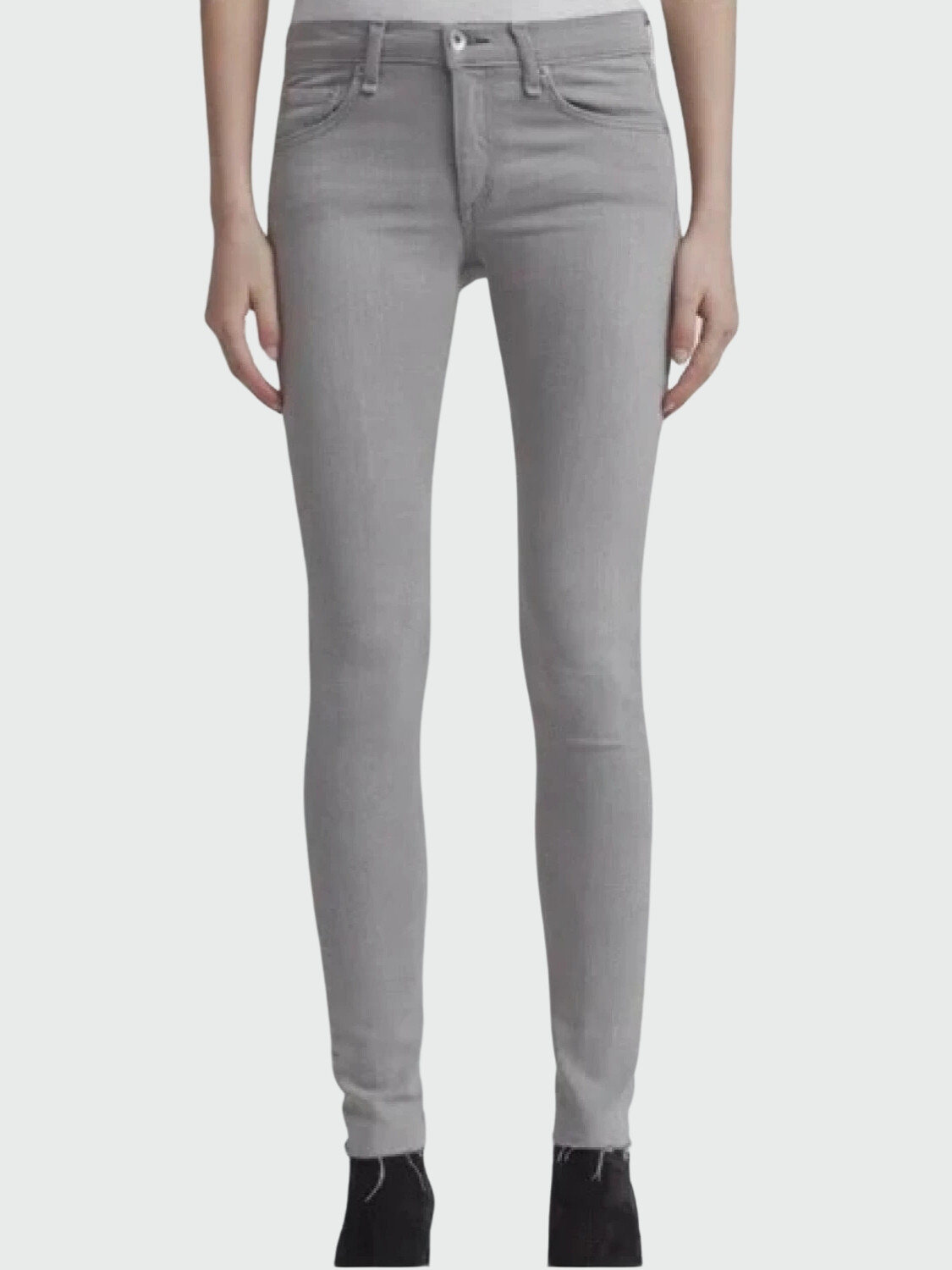 Jean skinny con bolsillos, Burmese Gris