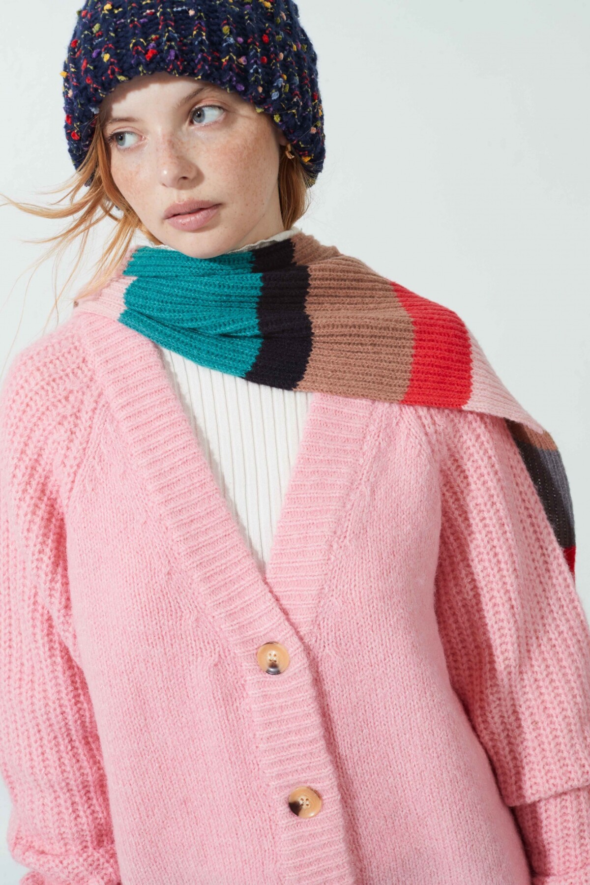 Cardigan Anouk Rosado