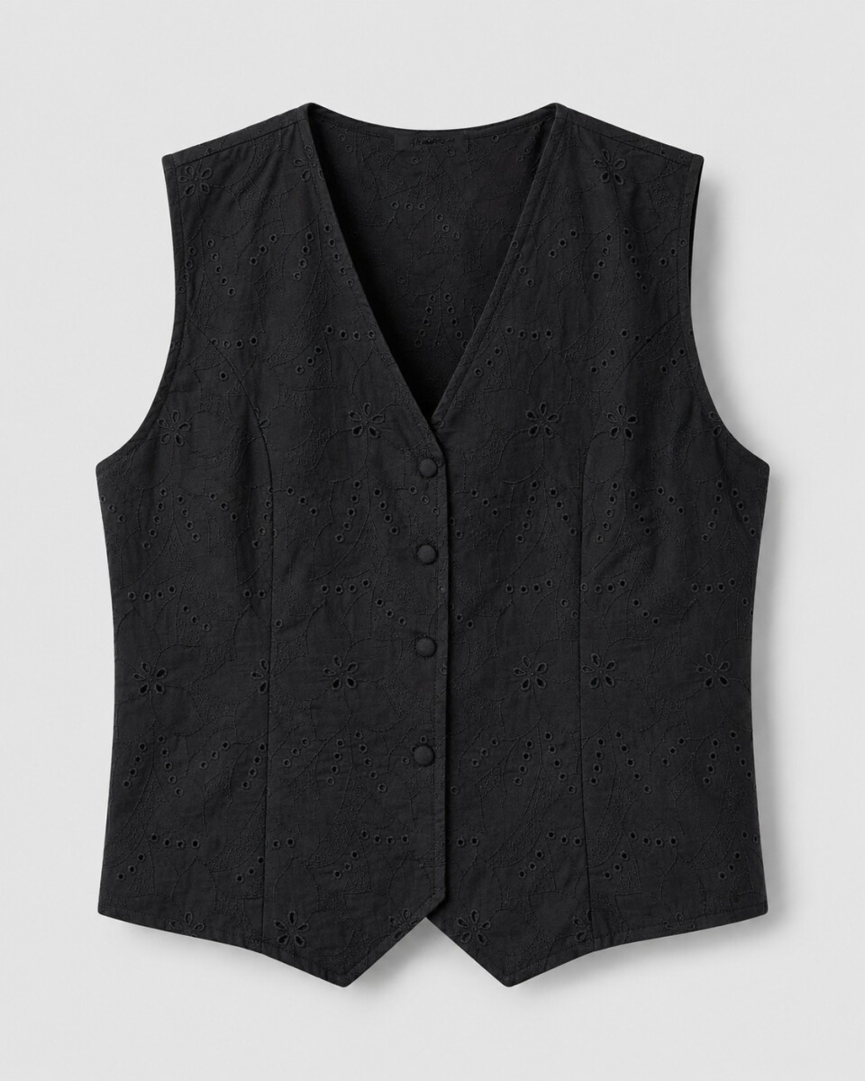 Chaleco Cleo - Negro 