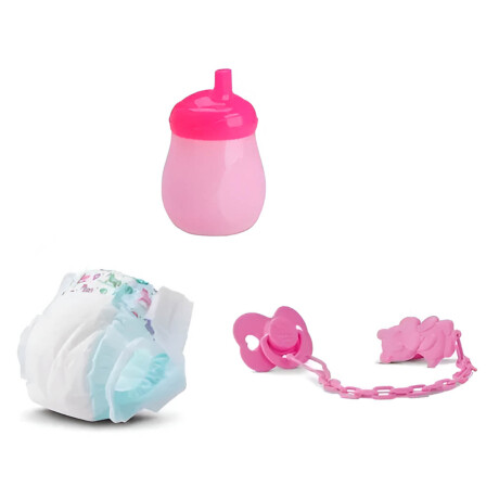 Bebé Bebote Muñeco Manta Abre Ojos Hace Pis + Accesorios Bebé Bebote Muñeco Manta Abre Ojos Hace Pis + Accesorios