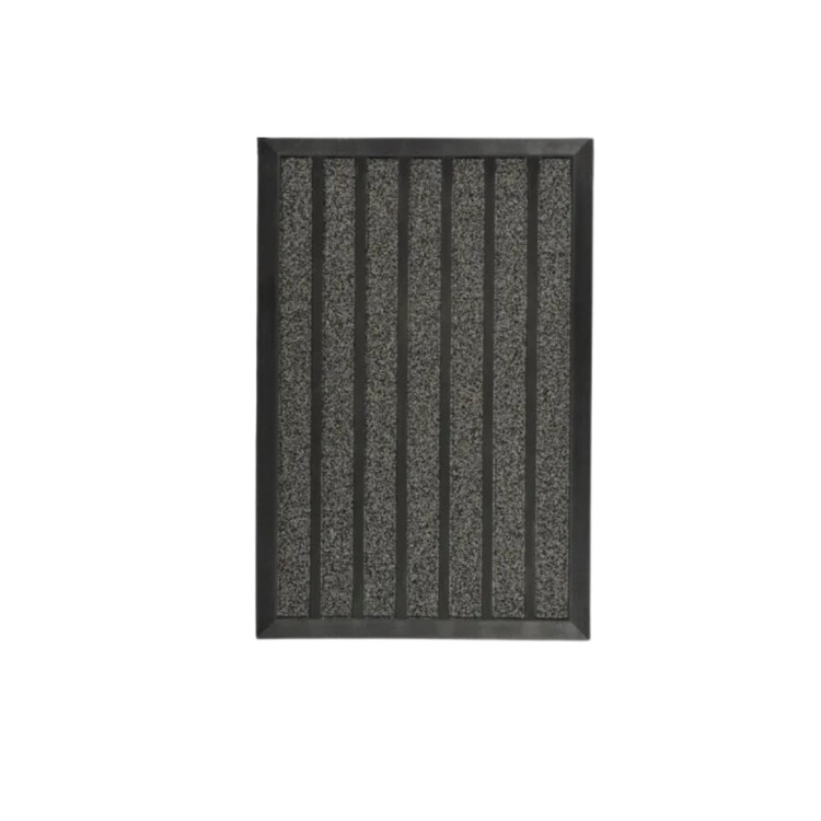 FELPUDO ALFOMBRA GOMA 74X44CM MULTICOLOR