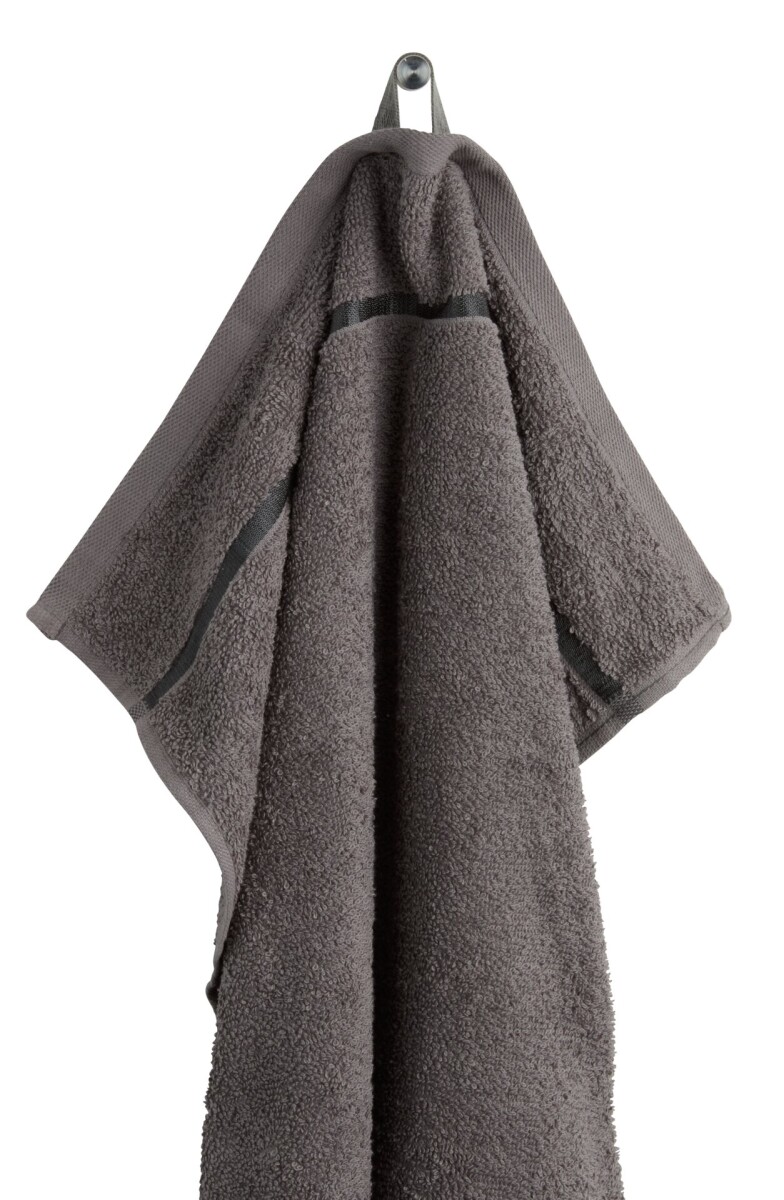 Toalla de baño YSBY 65x130 gris oscuro 