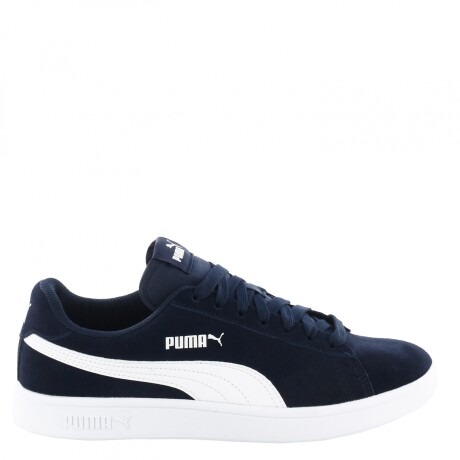 Championes de Hombre Puma Smash V2 Azul Marino - Blanco