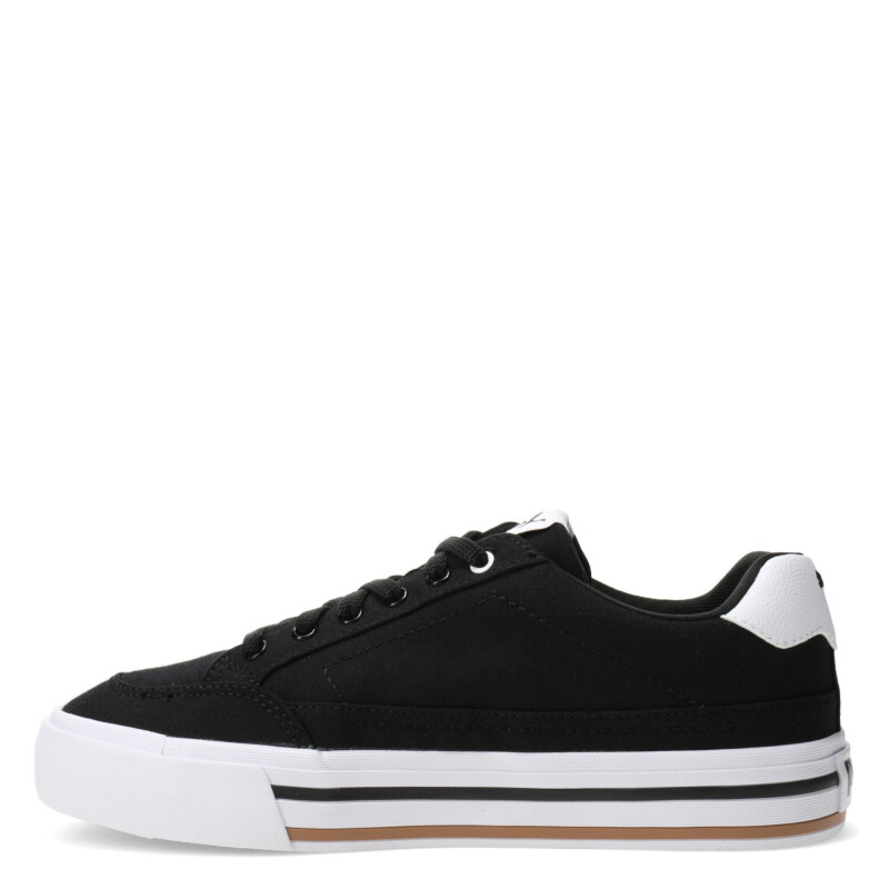 Championes de Hombre Puma Court Classic Vulc Negro - Blanco