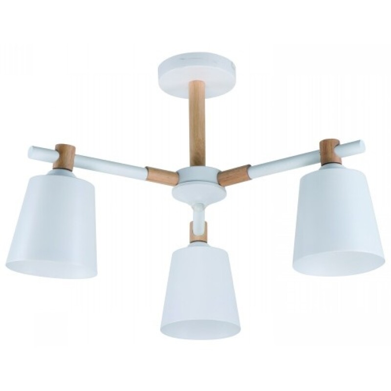 "COLGANTE ADO. 3 LUCES ""NORDICO"" BLANCO E27 40W" "COLGANTE ADO. 3 LUCES ""NORDICO"" BLANCO E27 40W"