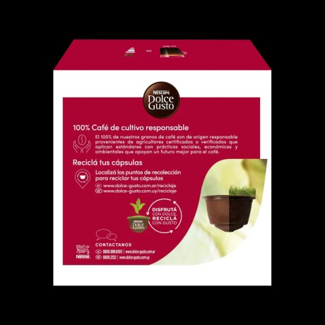 Caja de 10 Cápsulas Nescafé Dolce Gusto Americano 001