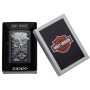 Encendedor ZIPPO 28485 C/Diseño Negro 0