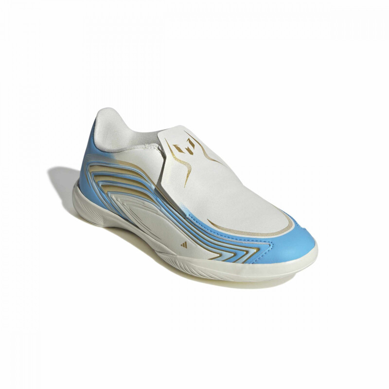 Championes Adidas F50 MESSI LEAGUE LL IN J niños KK1383 Blanco-celeste