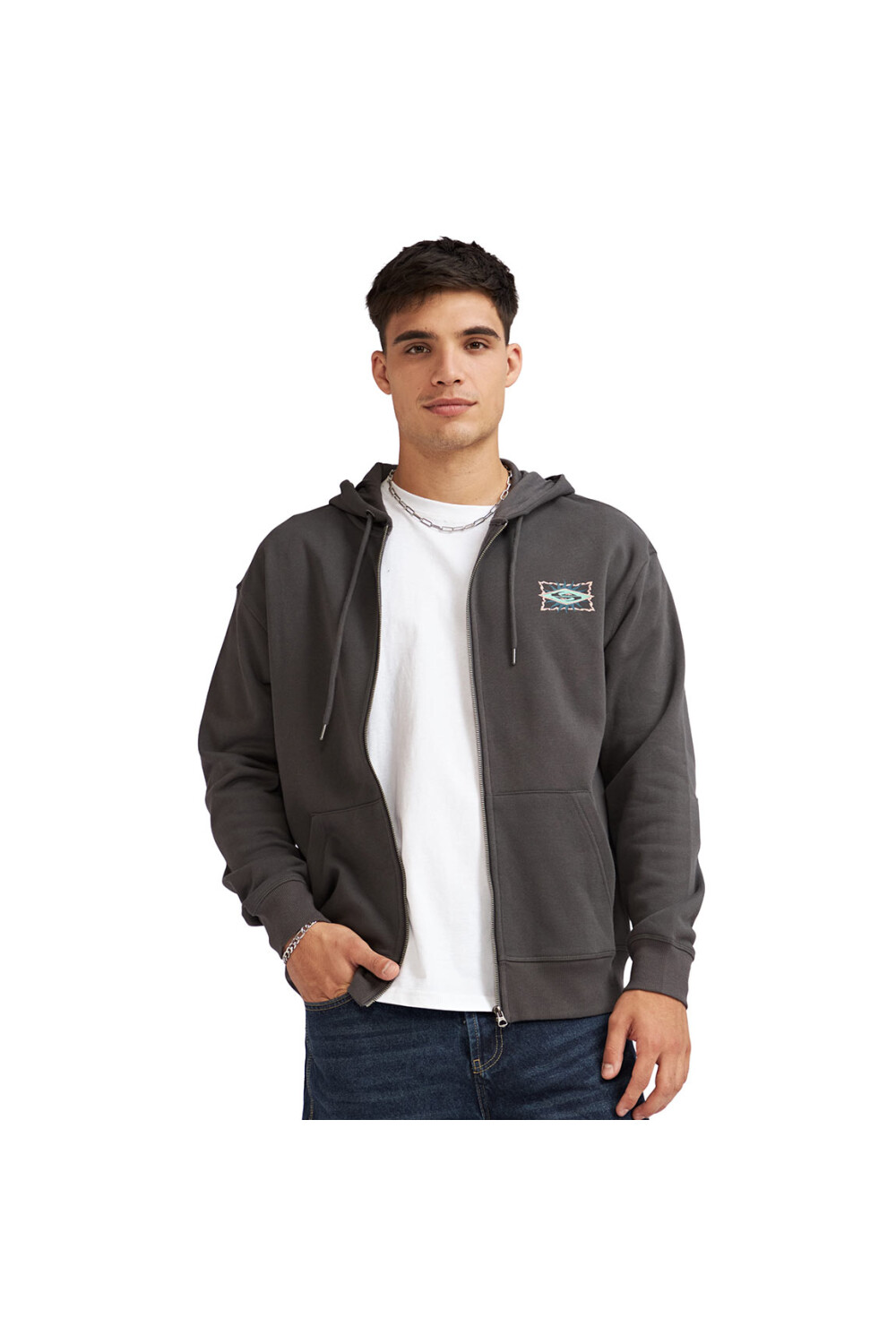 Quiksilver Campera STARFISH Hombre - Plomo Plomo