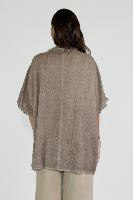 BLUSA ANGHIARI Vison
