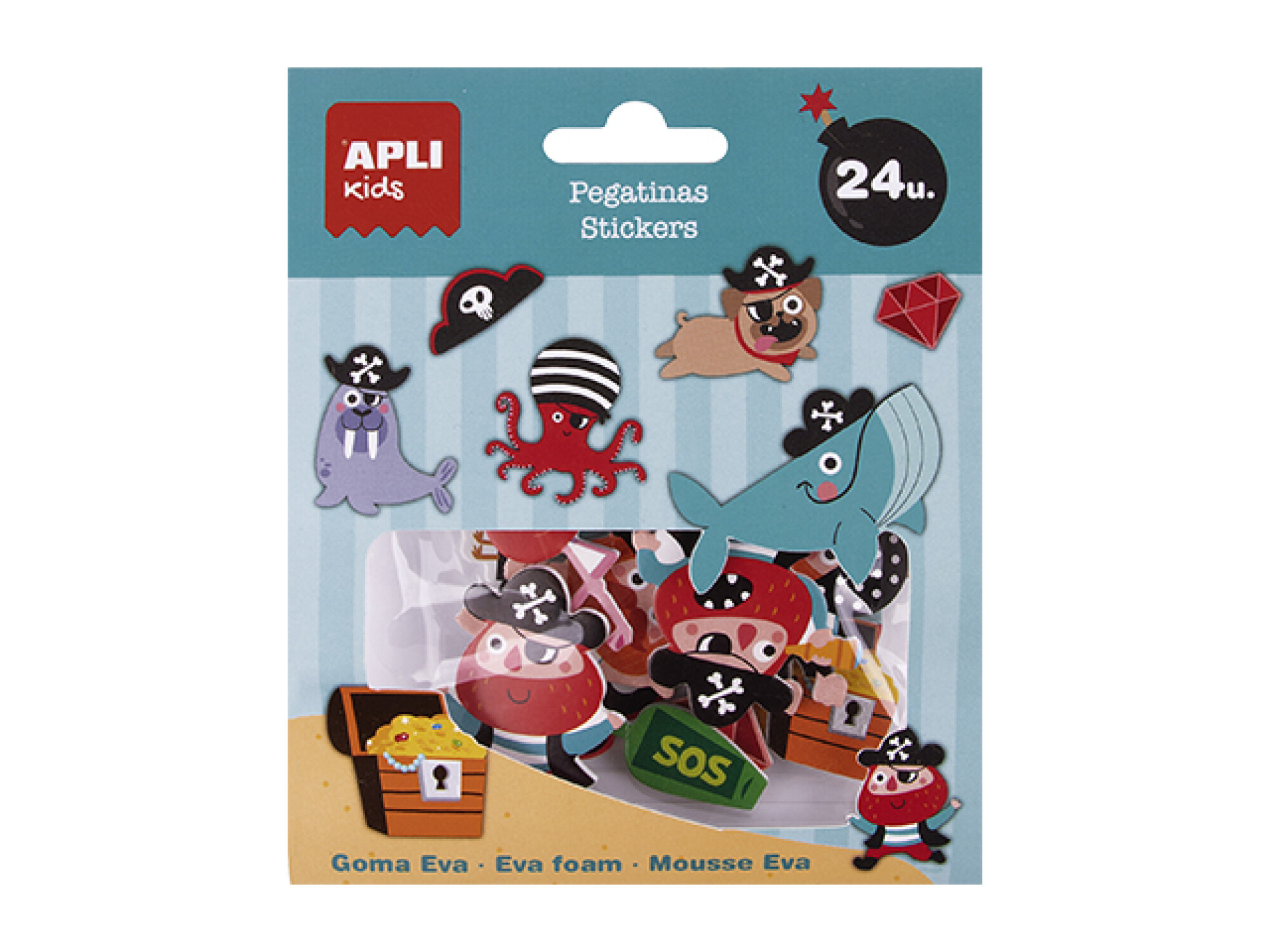 APLI Kids Stickers Forest | PaperCenter