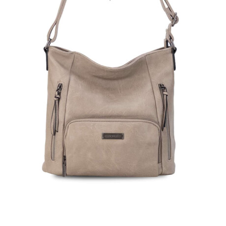 Bandolera Zamora Greige