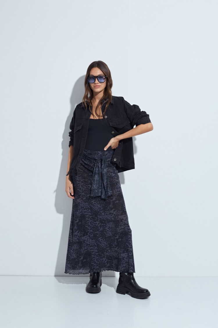 FALDA ZINGA Animal Print