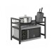 Organizador Estante Ajustable Soporte Microondas Cocina Organizador Estante Ajustable Soporte Microondas Cocina