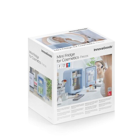 MINI REFRIGERADOR COSMÉTICOS POLIPROPILENO AZUL INNOVAGOODS