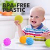 Set pelotas silicona estimulacion colores fuertes