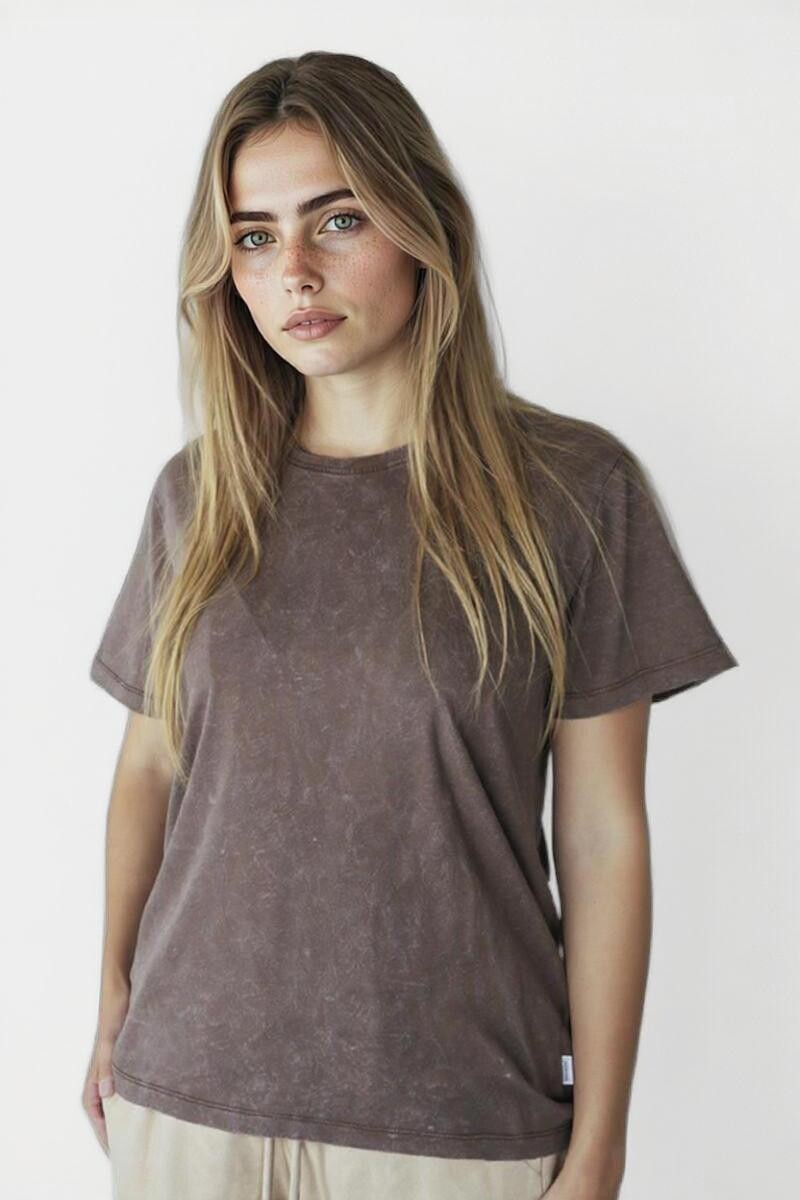 Remera Gala - Marrón 