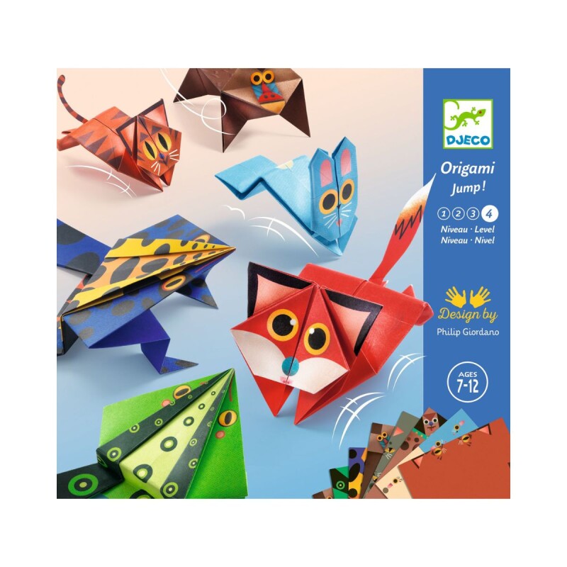 Origami Design by Philip Giordano 5 a 8 anos Djeco Origami Design By Philip Giordano 5 A 8 Anos Djeco