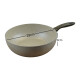 Wok 28x9cm aluminio antiadherente línea cerámica BEIGE