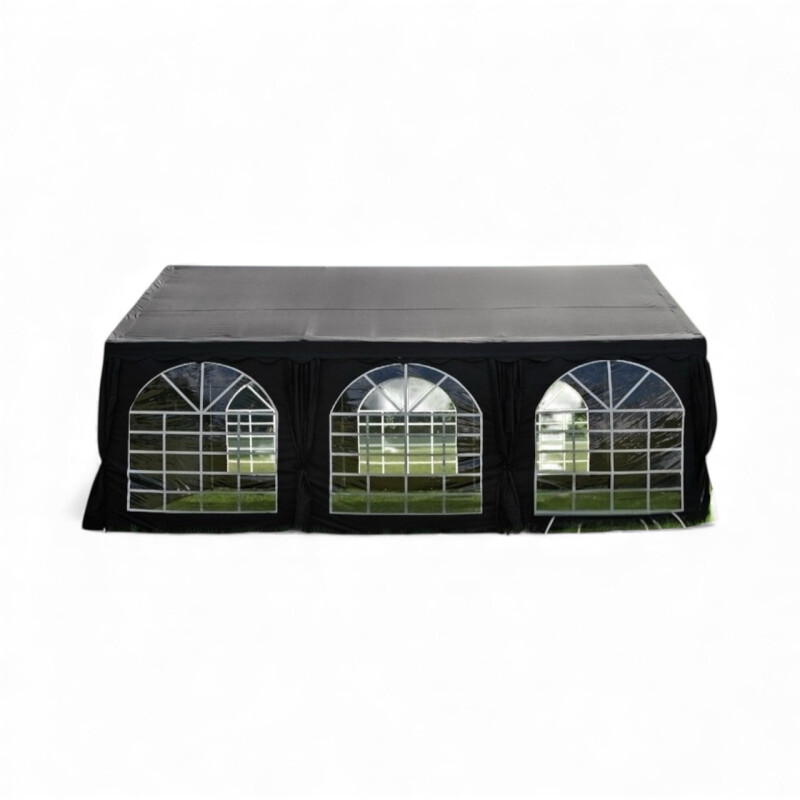 Carpa Estructural Gazebo 6x4M Eventos Negro