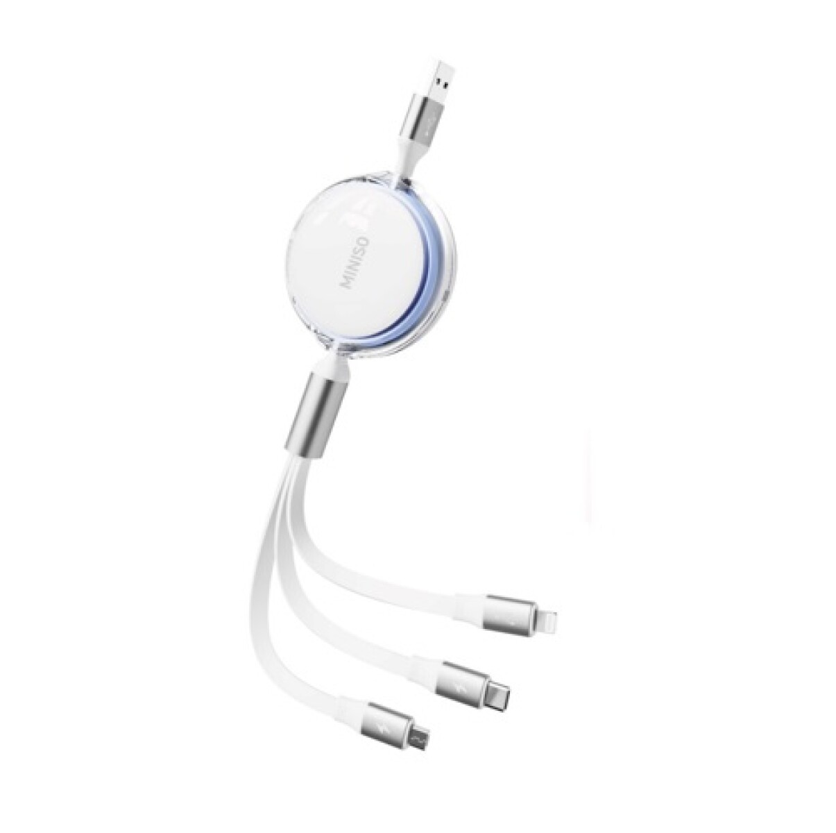 Cable 3 en 1 - blanco 