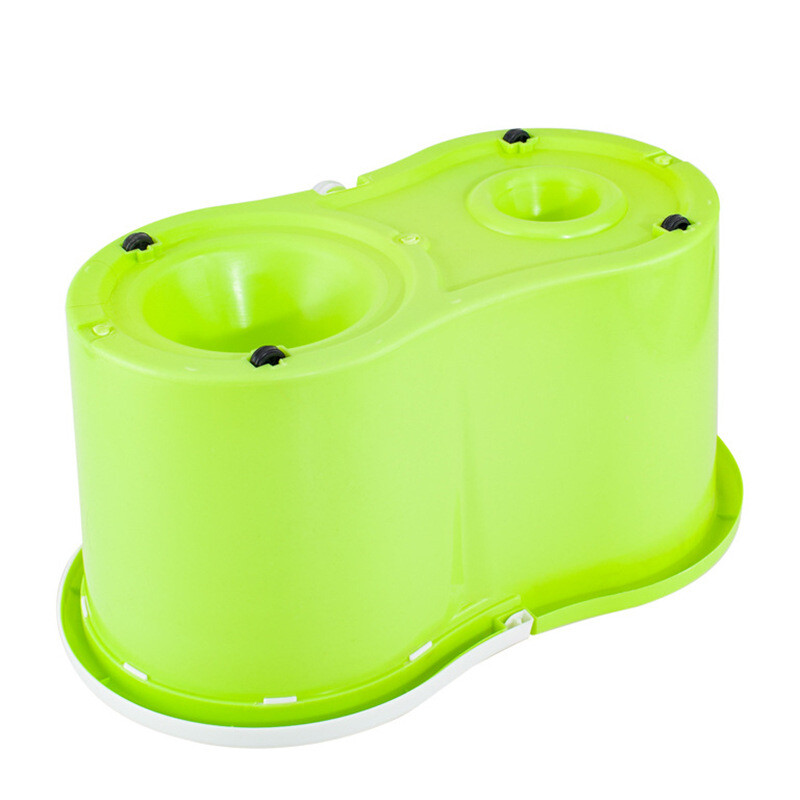 Mopa trapeadora con balde centrifugado 360 grados verde