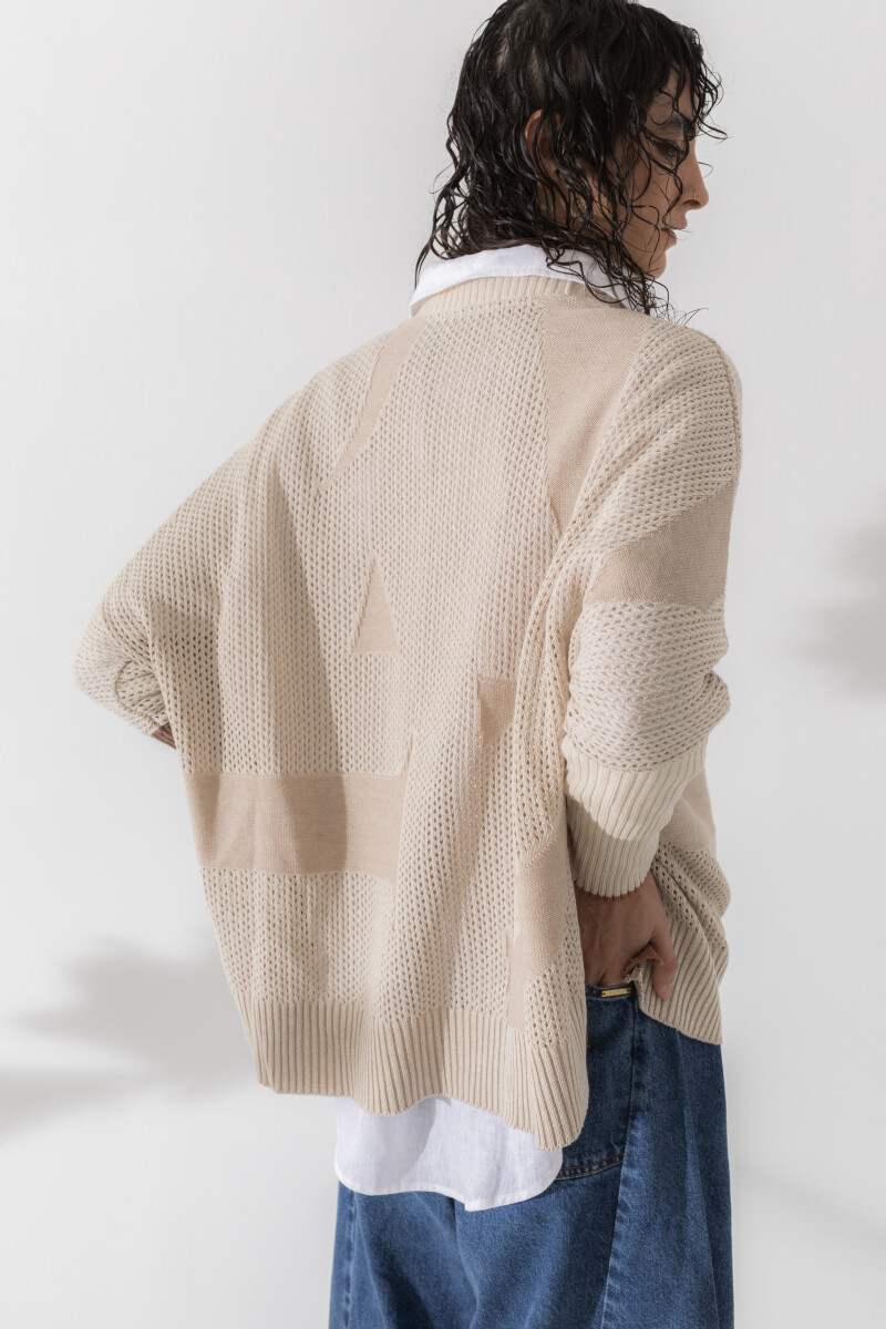 BUZO SAVIA COTTON Crudo