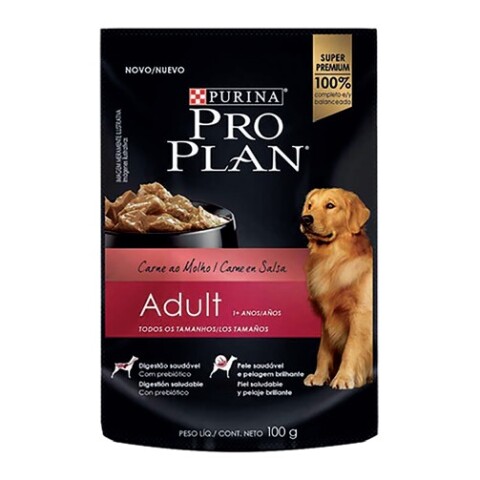 PRO PLAN Adult Meat x100g Pro Plan Adult Meat X100g