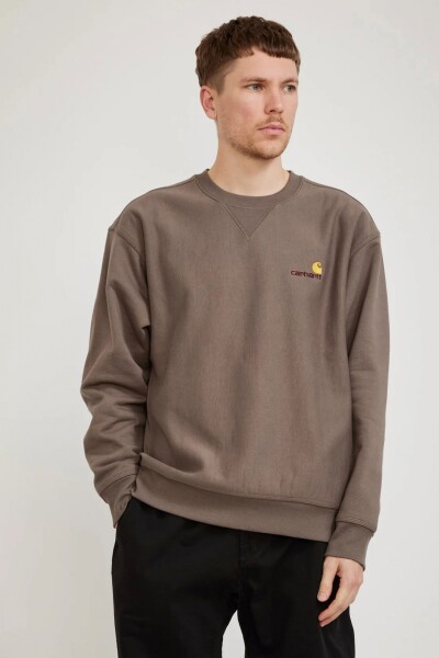 American Script Sweat Gris