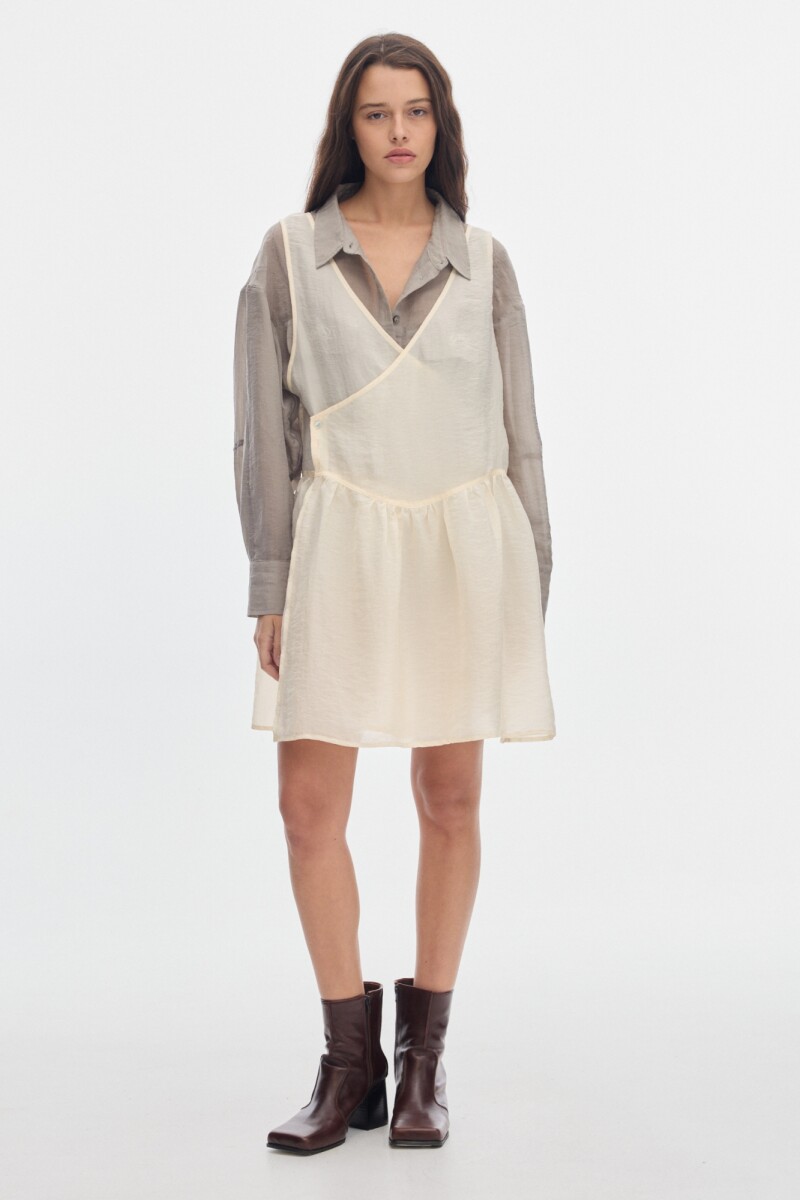 Vestido Adams Silky Cream