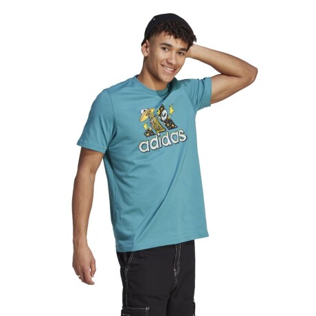 Remera Adidas Hombre Doodle F T S/C