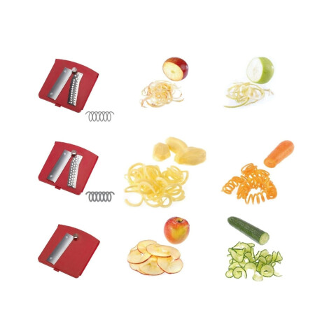 Cortador de Frutas y verduras en espiral SPIROMAT Cortador de Frutas y verduras en espiral SPIROMAT