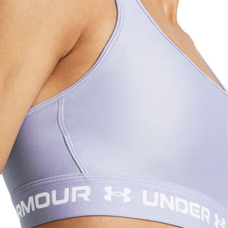 TOP MUJER UNDER ARMOUR CROSSBACK MID BRA Lilac