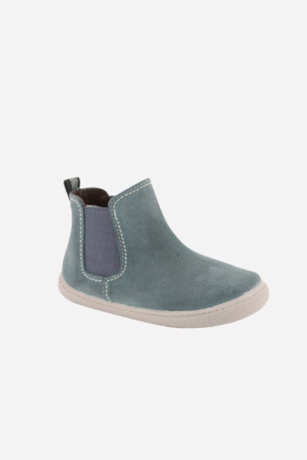 Bota chelsea serraje ocean Azul