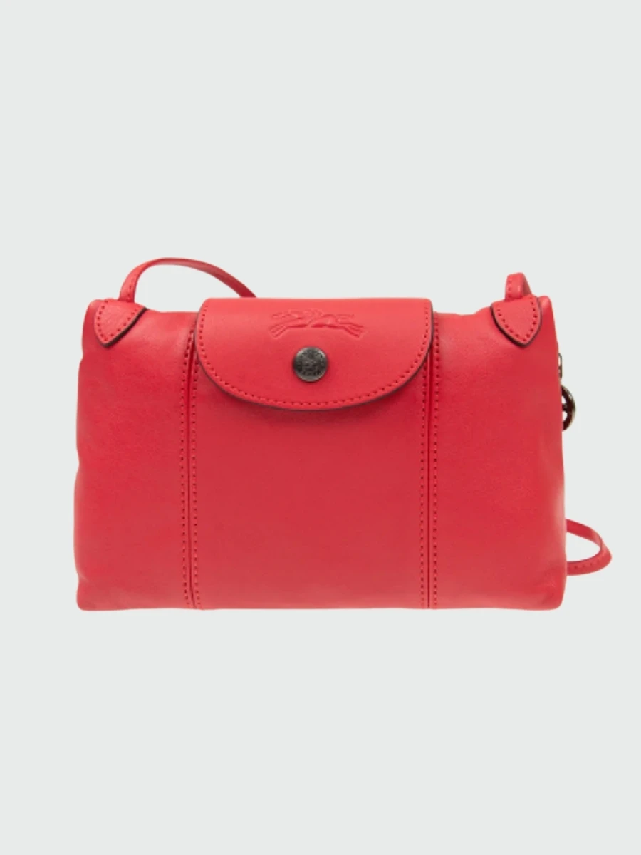 Longchamp -Cartera pequeña de cuero, Le pliage Cuir 