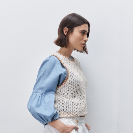 SHORT SOLI Blanco