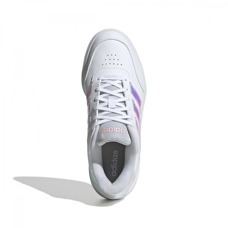Championes Lifestyle ADIDAS CALZADO COURTBLOCK BOLD de Mujer - JI2205 Blanco-rosa Claro