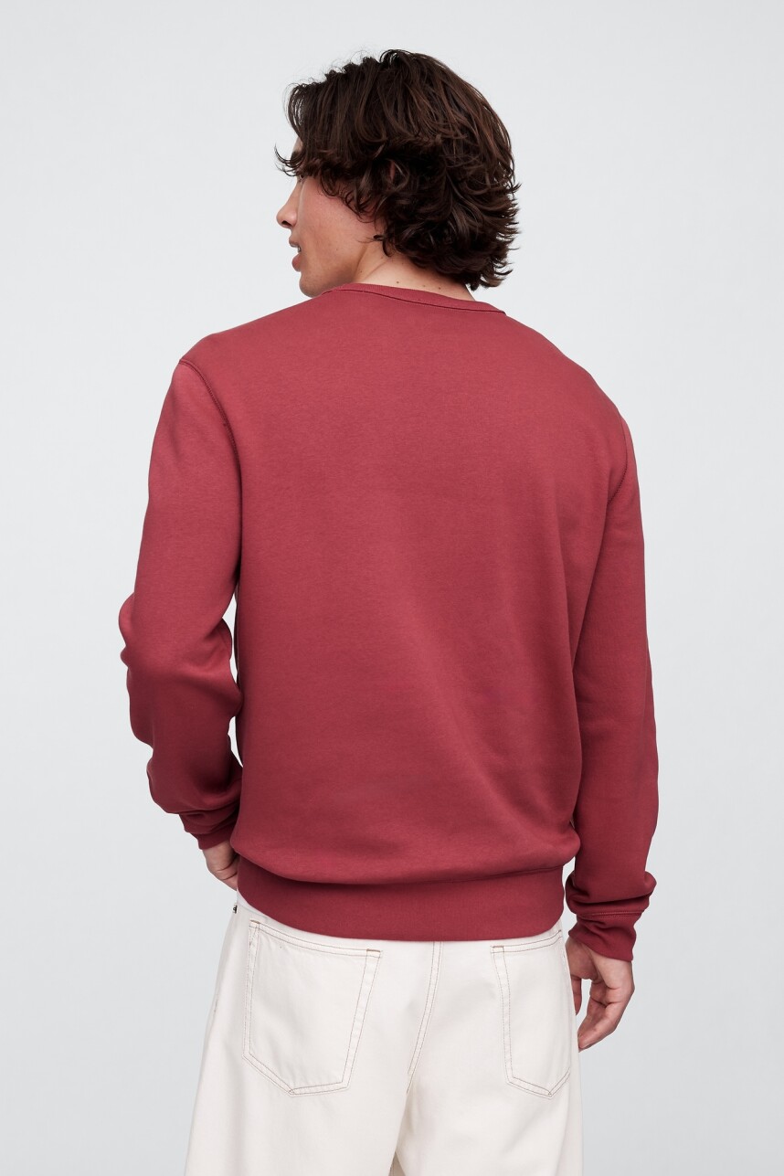 Remera Logo Gap Hombre Red Clay