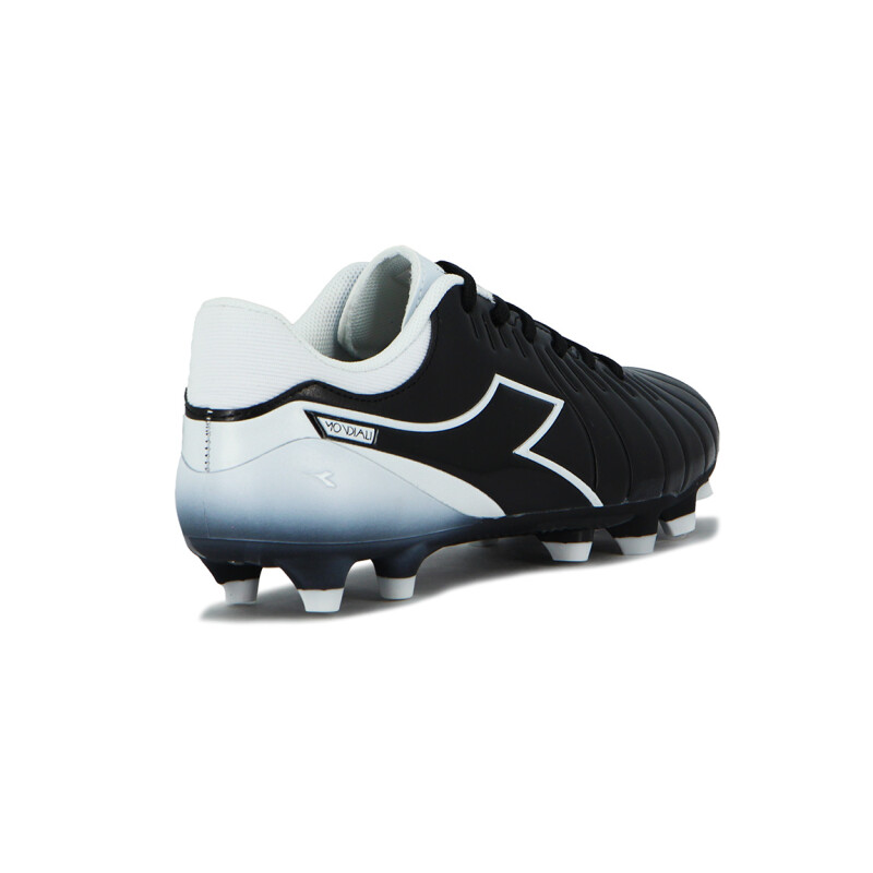 Zapato Fútbol Md Diadora Mondiali Teen Negro-blanco