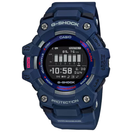 Reloj CASIO GBD100-2DR en Silicona Azul 0