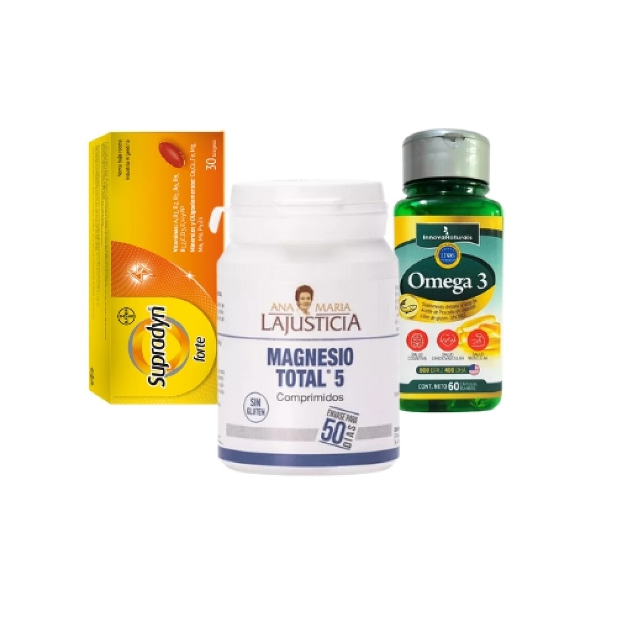 PACK BIENESTAR GENERAL - energia, concentración y rendimiento 