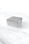 Caja Cuadrada 8x8x4,5 cm PLATA