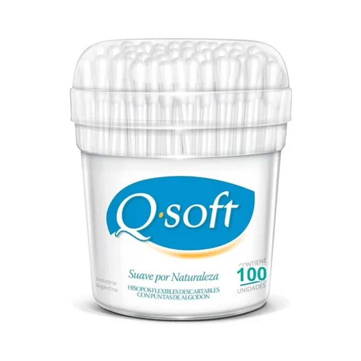 Q SOFT BABY HISOPOS CJ X 100 UNID. 