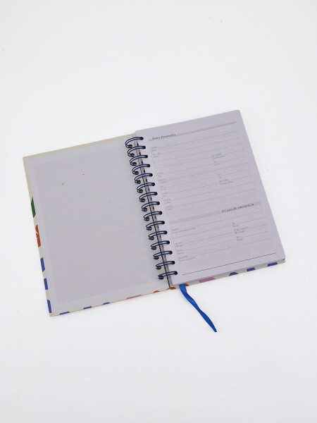 AGENDA FLOWER MULTICOLOR 2027 MULTICOLOR