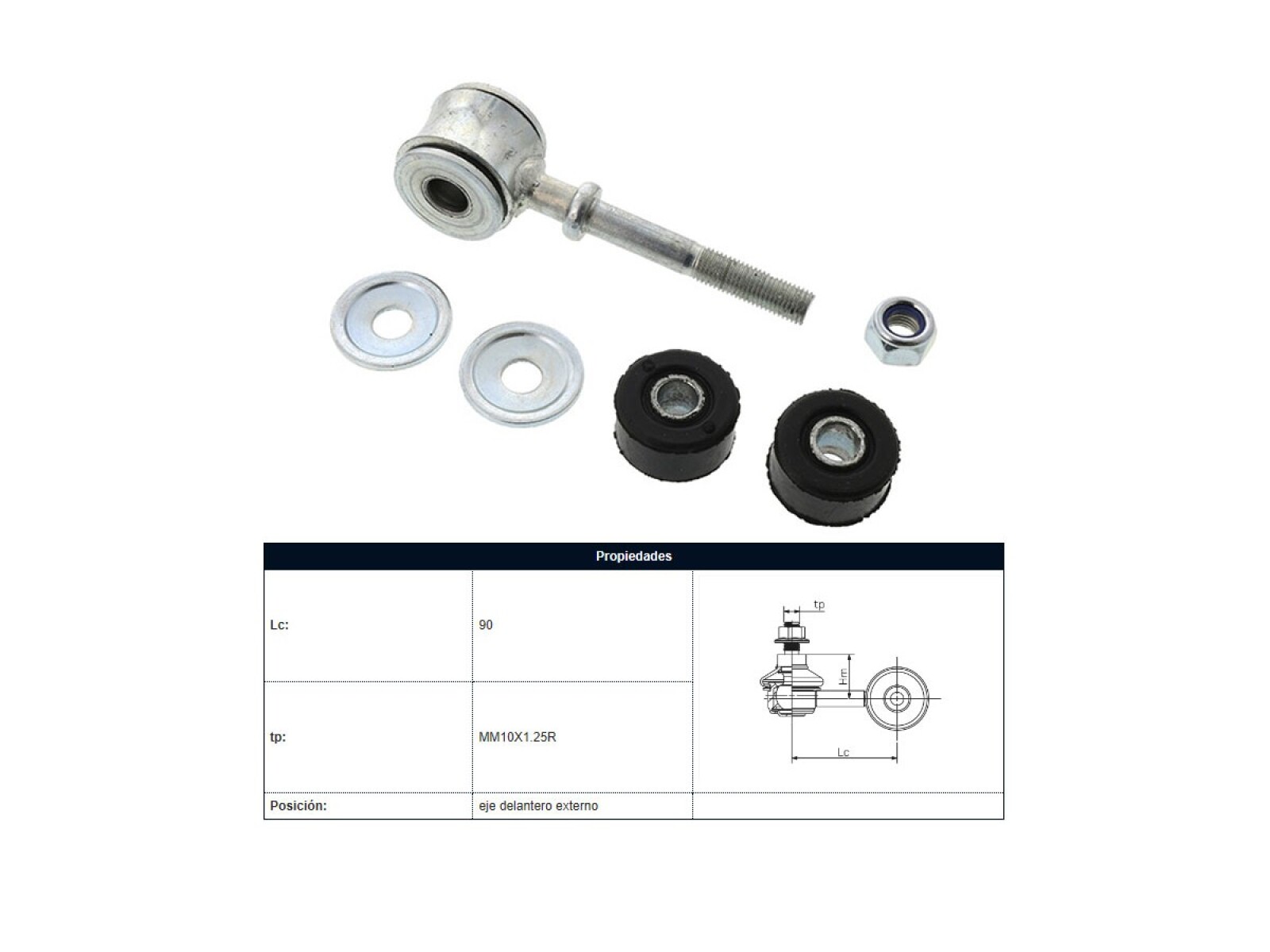 Bieleta Fiat Brava 96-01 Der/Izq 